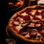 Pizza média
