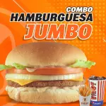 Hamburguesa Jumbo🍔🍟