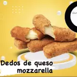 Dedos de queso mozarella