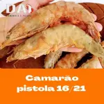 Camarão pistola inteiro 16/21 kg