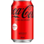 Coca zero lata 350ml