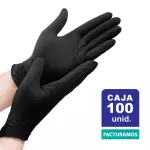 Guantes NITRILO NEGRO 100 unidades