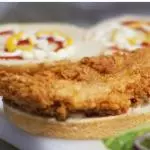 Hamburguesa de Corvina Apanada