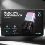 MICROFONE GAMER RGB PRO DELTA C100