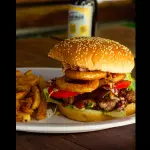 Hamburguesa bbq