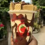 Mini fresas con galleta nucita 14 onz