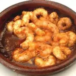 Camarones al pil pil
