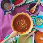 Consomé grande sin carne