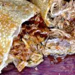 Pernil Desfiado com Barbecue