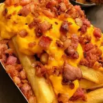 Batata Cheddar Cremoso e Bacon
