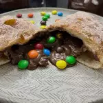 Chocolate com M&M