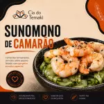 Sunomono de Camarão