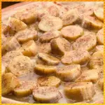 Leite condensado c/ banana