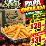 PAPA ONDULADA SPUUD QUEEN 13.6KG