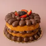 BOLO FESTA NAKED CAKE DECORADO