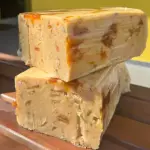 Doce tacho Cocada com abacaxi