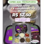 Combo açai kiryá