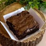 Brownie sem cobertura pedaço