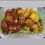 alas en salsa mielmostaza