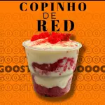 Copo Red Velvet com ninho 400ml