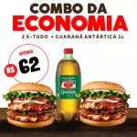 2 X TUDO + Guaraná Antártica 1L