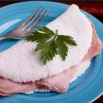 Tapioca queijo e fiambre