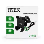 SUPORTE VEICULAR C/USB MEX C-1063