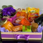 Café na caixa Violeta