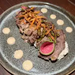Rib Eye con Risotto