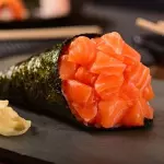 Temaki Salmão Simples