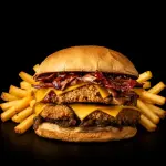 Milaburger BBQ + Papas Fritas