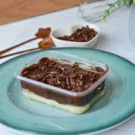 Brownie no pote