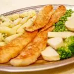Filé de pescada grelhada ou à Dorê