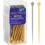 Toothpicks for Mouths Plastic Paper