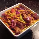 yakisoba de carne