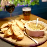 Camembert fondu au miel