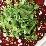Carpaccio de betabel