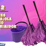 PAQUETE 2- 2TRAPEADORES + CUBETA
