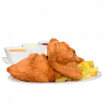 2 PRESAS + PAPAS FRITAS