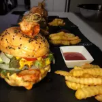 Hamburguesa de Camarón