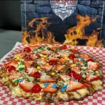 Pizza Nutella clásica