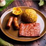 Tacacho con cecina