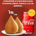2 COXINHAS CATUPIRY + COCA 220 (241)
