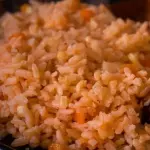 Orden de arroz rojo