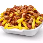 Batata com bacon