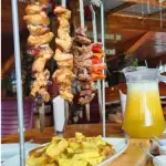 Brochetas a la Parrilla