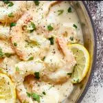 Camarones fundidos