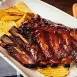 Costillas 10 pzas con papas