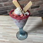 Fresas con crema