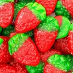 Gomas con forma de fresa